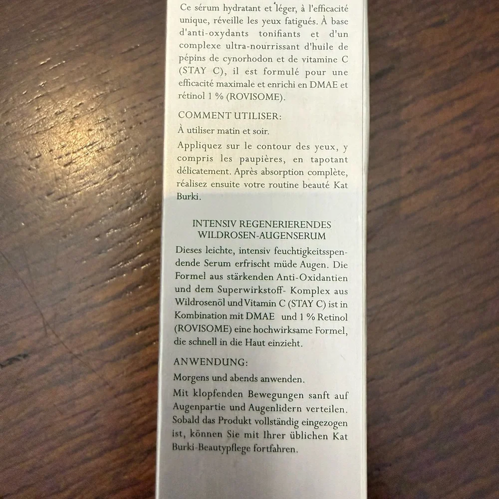 Volition Sémillon Overnight Retinol Serum /Kat Burki Intense Recovery Eye Serum - Picture 3 of 7